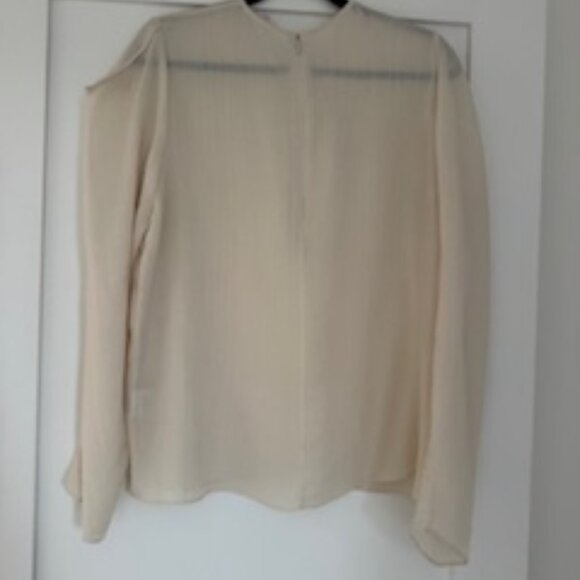 Tibi gauzy sheer blouse - Picture 3 of 4
